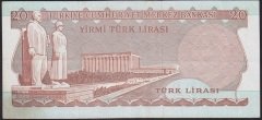 6.EMİSYON 2.TERTİP 20 LİRA D34 069942 ÇÇT
