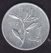 1977 Yılı 1 Kuruş