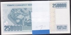 7.Emisyon 3.Tertip 250000 Lira I83 690 (Deste 99 Adet )