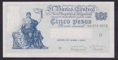 ARJANTİN 5 PESOS 1951 ÇİL PİCK 264