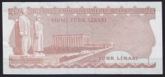 6.EMİSYON 3.TERTİP 20 LİRA F85 083036 ÇÇT