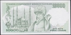7.Emisyon 4.Tertip 10000 Lira J37 565478 Çil