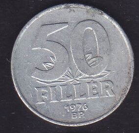 Macaristan 50 Filler 1976