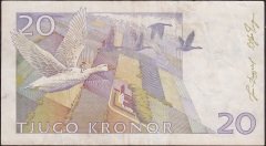 İsveç 20 Kronor Çok Temiz