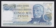 Arjantin 5000 Pesos 1977 Çil Pick305b