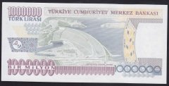 7.Emisyon 3.tertip 1 000 000 LİRA U13 344994  Çilaltı Çil