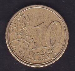 Avrupa Birliği 10 Euro Cent 2002 İtalya