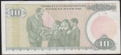 7.Emisyon 1.Tertip 10 Lira C10 219155 Çok Temiz
