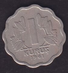 1941 Yılı 1 Kuruş