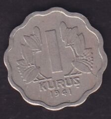 1941 Yılı 1 Kuruş