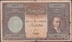 1.Emisyon 50 Lira Seri 5 052529