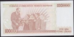 7.Emisyon 3.Tertip 100000 Lira I55 617915 Çil