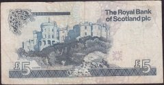 İskoçya 5 Pound 2000 Çok Temiz