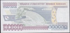 7.EMİSYON 3.TERTİP 1 000 000 LİRA U09 914030 ÇİL