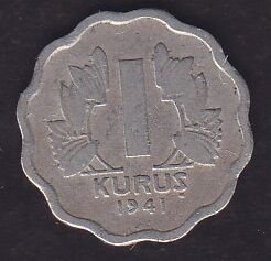 1941 Yılı 1 Kuruş