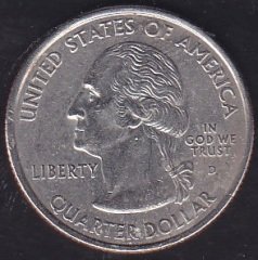 Amerika Çeyrek Dolar 2004 D Hatıra Texas