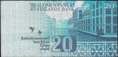 Finlandiya 20 Markkaa 1993 Çok Temiz