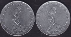 1975 Yılı 2.5 Lira (Ters Düz Takım)