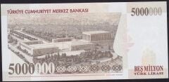 7.Emisyon 5000000 Lira J28 502173 Çilaltı Çil
