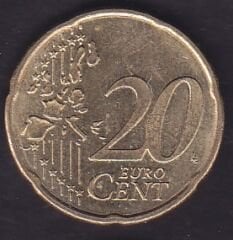 Avrupa Birliği 20 Euro Cent 2002 F Almanya