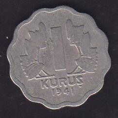 1941 Yılı 1 Kuruş
