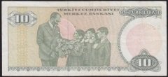 7.Emisyon 1.Tertip 10 Lira B85 662380 Çok Temiz