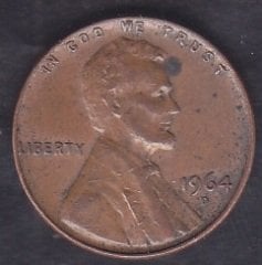 Amerika 1 Cent 1964 D