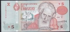 URUGUAY 5 PESOS 1998 ÇİL