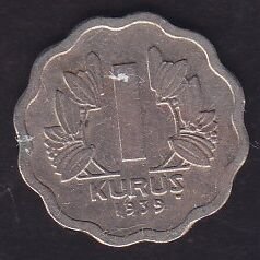 1939 Yılı 1 Kuruş