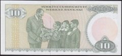 7.Emisyon 1.Tertip 10 Lira B58 268672 Çilaltı Çil