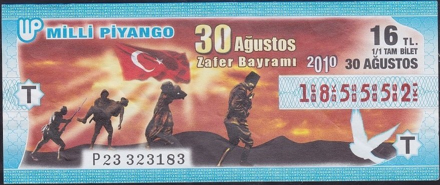 2010 30 Ağustos Tam Bilet - T Serisi