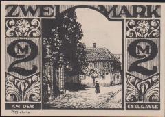 Almanya 2 Mark Notgeld 1921 Çil