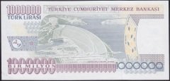 7.EMİSYON 3.TERTİP 1 000 000 LİRA T61 029606 ÇİL
