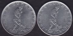 1977 Yılı 2.5 Lira (Ters Düz Takım)