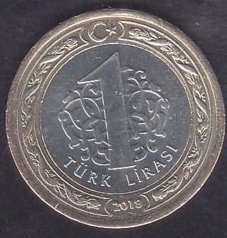 2019 Yılı 1 Lira Çil