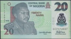 Nijerya 20 Naira 2015 Çilaltı Çil