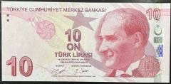 9.Emisyon 4.Tertip 10 Lira D010 107395 Çil