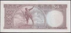 5.Emisyon 6.Tertip 50 Lira H40 009276 Çok Çok Temiz+ ( Düzeltme var )