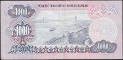 6.EMİSYON 2.TERTİP 1000 LİRA D81 618325 ÇOK TEMİZ +