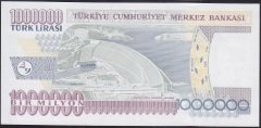 7.EMİSYON 3.TERTİP 1 000 000 LİRA T45 947399 ÇİL