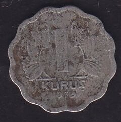 1939 Yılı 1 Kuruş