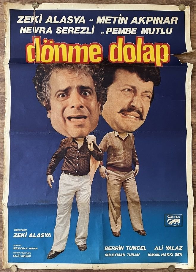 Zeki Alasya - Metin Akpınar - Dönme Dolap - Film Afişi