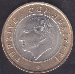2018 Yılı 1 Lira Çil