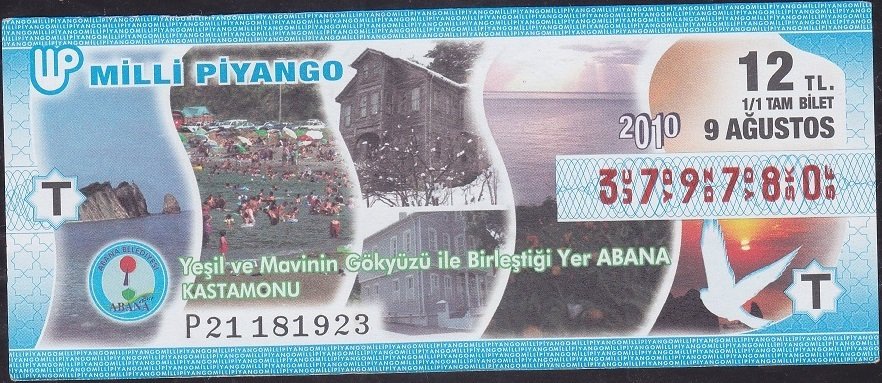2010 9 Ağustos Tam Bilet - T Serisi