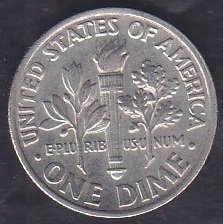 Amerika 1 Dime 1989 P