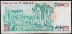 7.EMİSYON 20 000 000 LİRA G30 154112 ÇOK TEMİZ