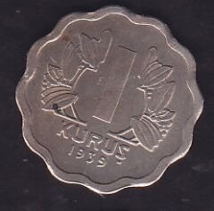 1939 Yılı 1 Kuruş