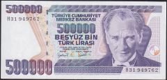 7.Emisyon 4.Tertip 500000 Lira H31 949762 Çilaltı