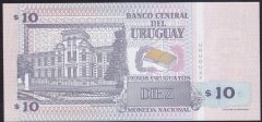 URUGUAY 10 PESOS 1998 ÇİL