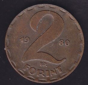 Macaristan 2 Forint 1980
